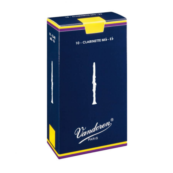 Cañas Clarinete Mib Vandoren Tradicional 3½